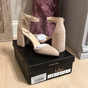 LuLus Block Heel